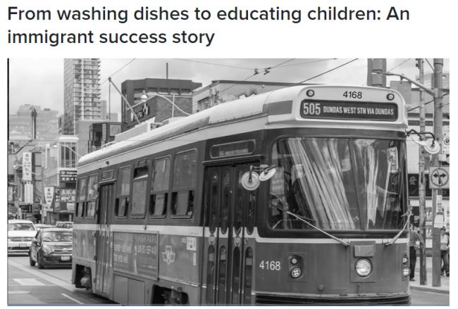 从洗碗工到老师 加拿大移民妈妈太励志了
