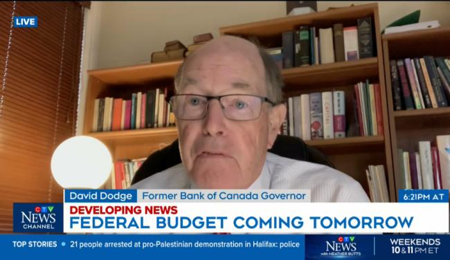 加拿大前央行行长：预算案指明错误的方向