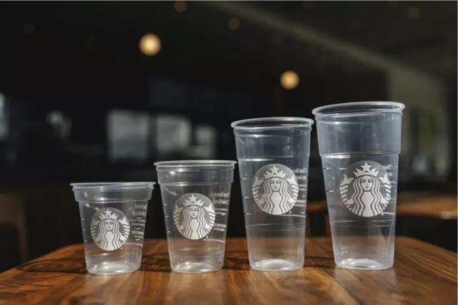 Starbucks将推新杯 减少2成塑料使用量