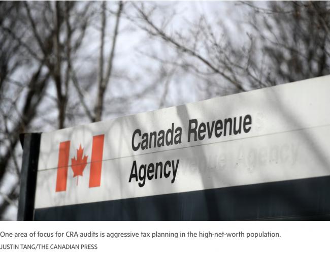 加拿大税局今年查税侧重地产交易和海外资产