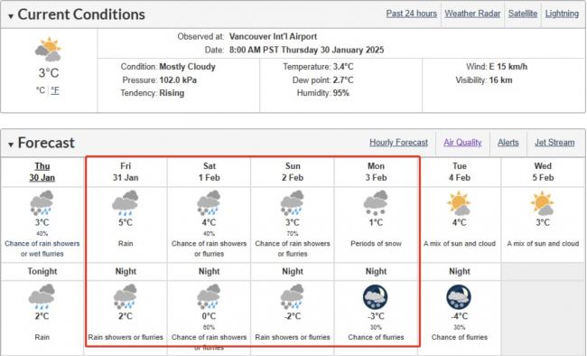 大温变天！极寒天气警告生效：20厘米降雪+暴雨！出门千万注意安全