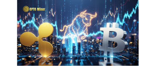 OPTO矿工推出XRP与BTC合约，日收益超出7,777美元