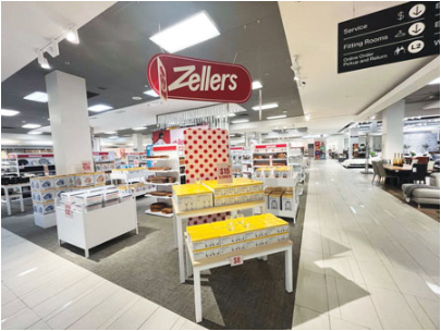 连锁百货Zellers阿省重开 成首间进驻Bay的商户