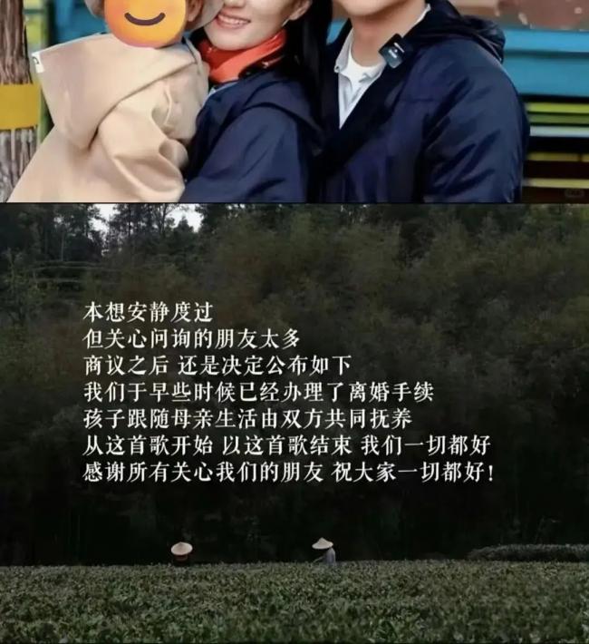 李亚鹏官宣离婚 因还不上债老婆孩子跑路了？