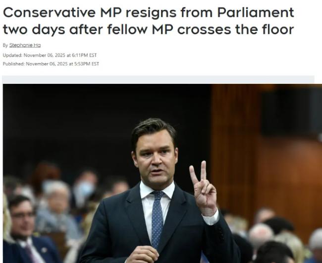 突发!保守党再爆内乱 第2名议员辞职 博励治危险 突发!保守党再爆内乱 第2名议员辞职 博励治危险