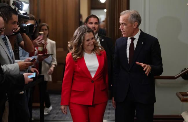 突发! 加拿大前财长方慧兰将移居英国 网友炸锅