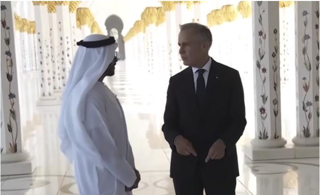 卡尼阿联酋之行：为加拿大争取到700亿投资承诺