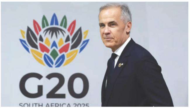 卡尼与G20联合声明 指川普乌停战方案有不足 卡尼与G20联合声明 指川普乌停战方案有不足