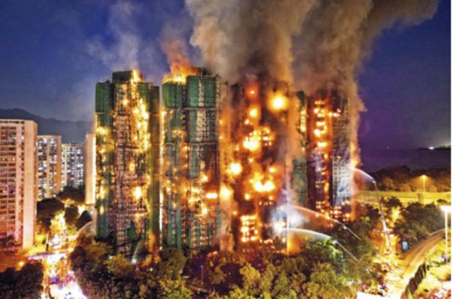 香港大埔5级火44死279失联 3人涉误杀被捕