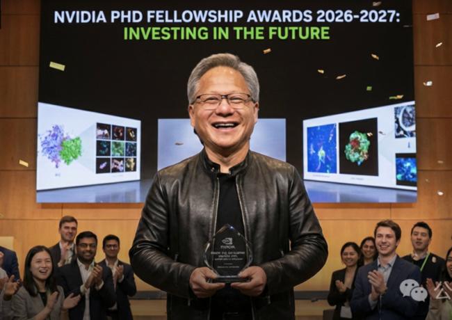 英伟达2026奖学金,8位华人博士统治榜单 英伟达2026奖学金,8位华人博士统治榜单