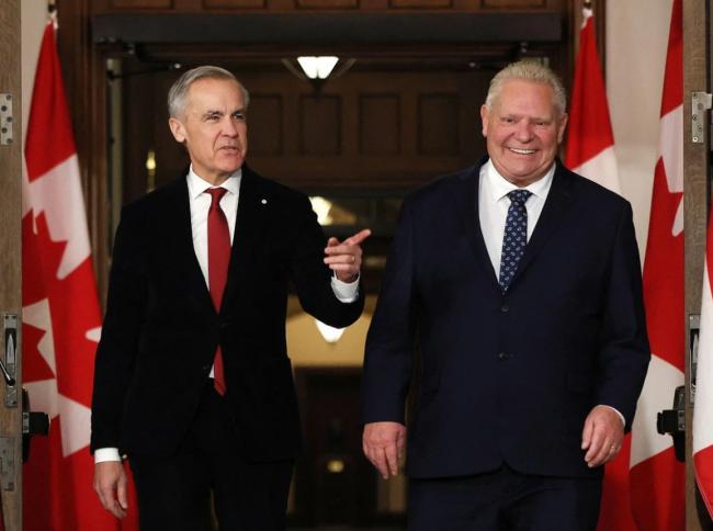 刚刚! 卡尼承认: 明年7月1日前 美加不会达协议 刚刚! 卡尼承认: 明年7月1日前 美加不会达协议