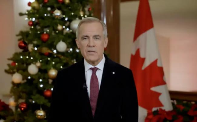 刚刚, 卡尼首发圣诞贺词: 团结的加拿大最强大