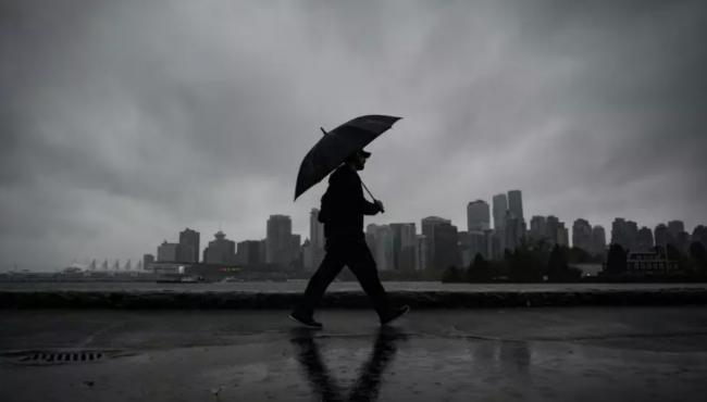 大温迎来暴雨 周日至周一雨量高达125毫米 大温迎来暴雨 周日至周一雨量高达125毫米