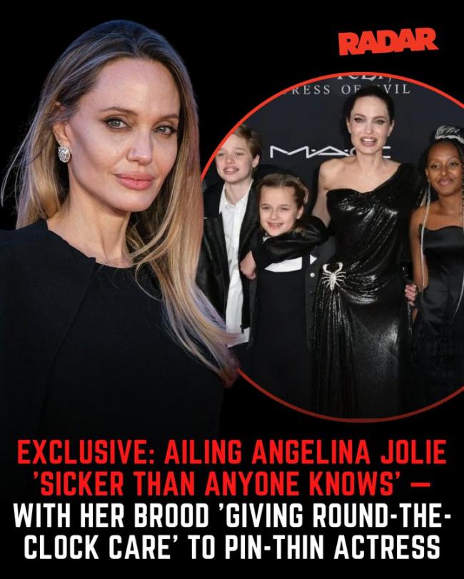 朱莉惊传身心崩溃 6子女轮流照顾不敢放她独处