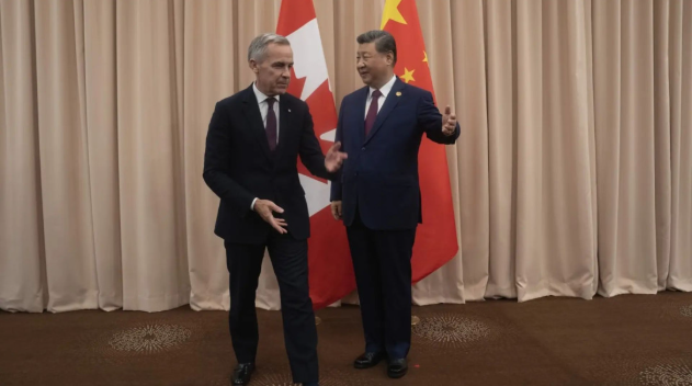 卡尼访华之际：北京敦促加拿大别再"跟着美国走"