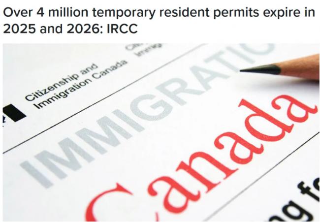 加拿大400多万临时居民将到期 印度人上街抗议