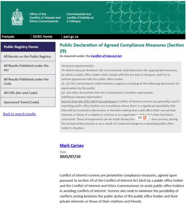 卡尼的 Brookfield 阴影:当国家外交成资本路演 卡尼的 Brookfield 阴影:当国家外交成资本路演