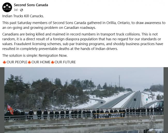 印度卡车害死加拿大人! 爆大规模抗议: 立即遣返