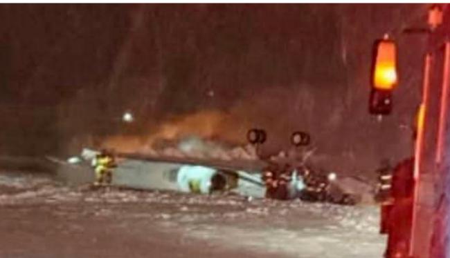 加拿大产飞机暴雪中坠毁! 起飞前传出诡异一句话 加拿大产飞机暴雪中坠毁! 起飞前传出诡异一句话