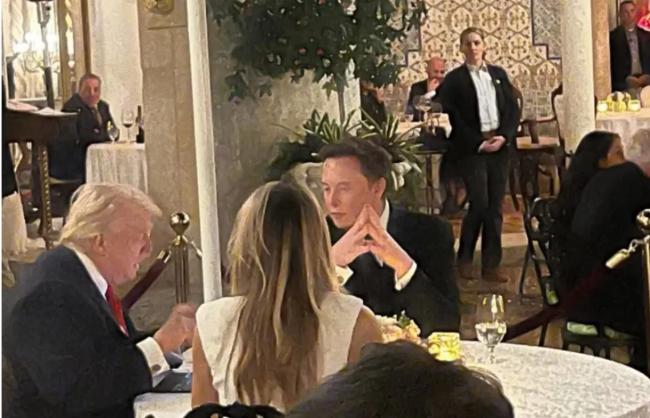 川普操办顶级婚礼, 马斯克带加拿大4娃妈现身 川普操办顶级婚礼, 马斯克带加拿大4娃妈现身