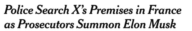 突发:马斯克被传唤!涉儿童色情等内容!本人回应