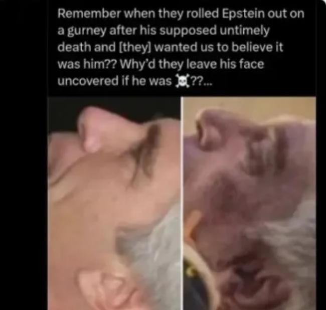 狱友:他们想让爱泼斯坦死! 狱警暗示遗体被调包