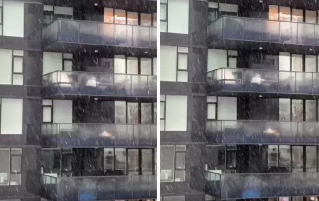 温哥华下了今年首雪，留学生兴奋拍片分享