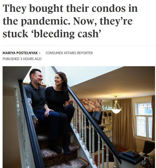 彻底套牢! 加拿大公寓买家惨亏19% 出租持续失血