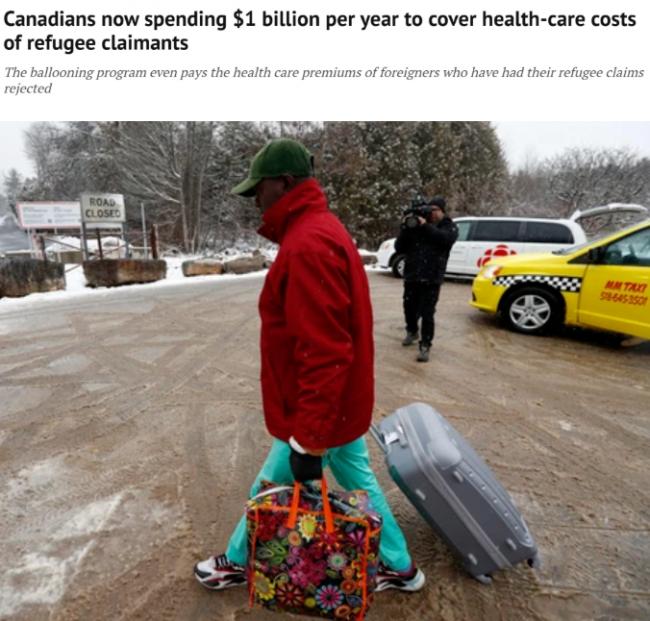 62亿!加拿大难民医保比公民还好!申请被拒都能用