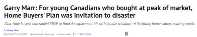 亏惨了! 加拿大大批年轻人用RRSP买房成血坑 亏惨了! 加拿大大批年轻人用RRSP买房成血坑
