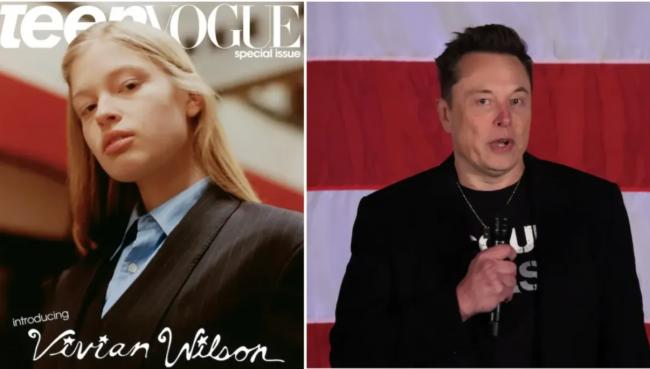 马斯克变性女儿为Gucci走秀!性感白裙登上时装周