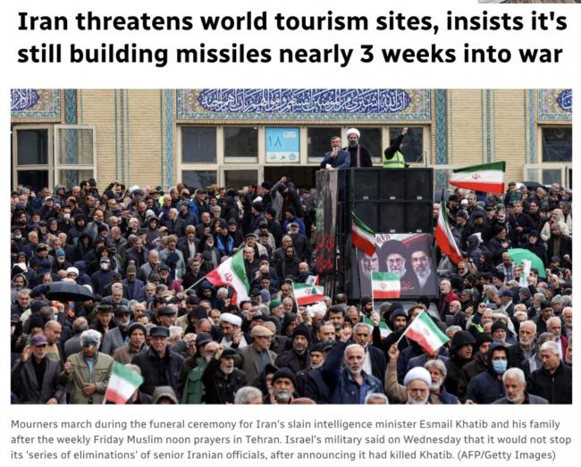 失控! 伊朗放狠话: 全球旅游景点不再安全! 战争要打到全世界, 加拿大态度突变 失控! 伊朗放狠话: 全球旅游景点不再安全! 战争要打到全世界, 加拿大态度突变