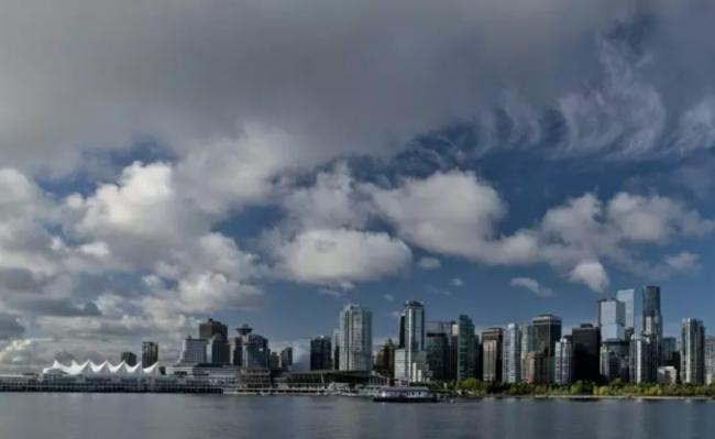 温哥华本周阴晴不定如坐过山车  周五回暖晴朗