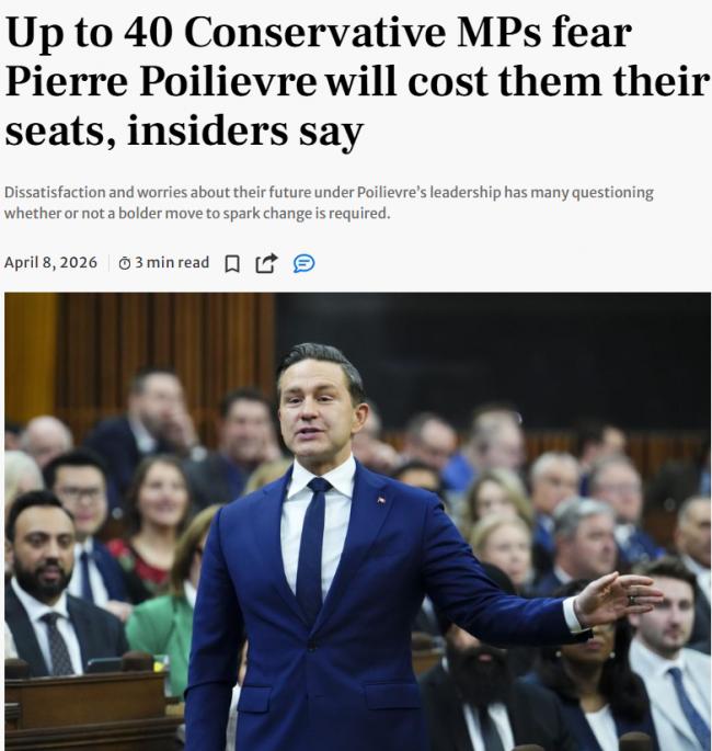 突发! 加拿大保守党内部地震: 博励治或被迫下台