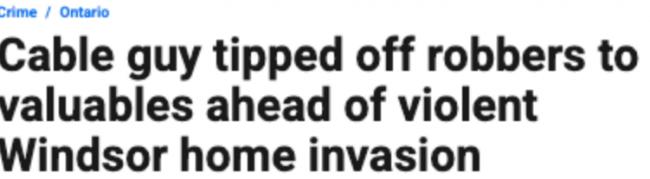 恐怖 安装工竟帮劫匪踩点 两老人遭暴力入室抢劫