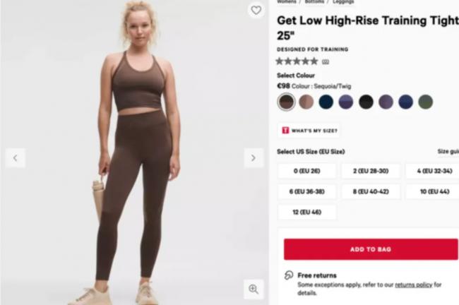 突发: Lululemon被查! 服装或致癌、不孕不育