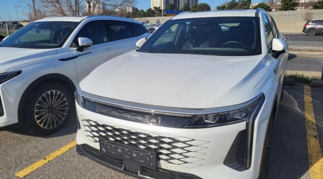 来了! 中国电动车现身多伦多 照片曝光