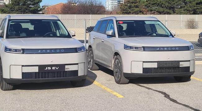 来了! 中国电动车现身多伦多 照片曝光