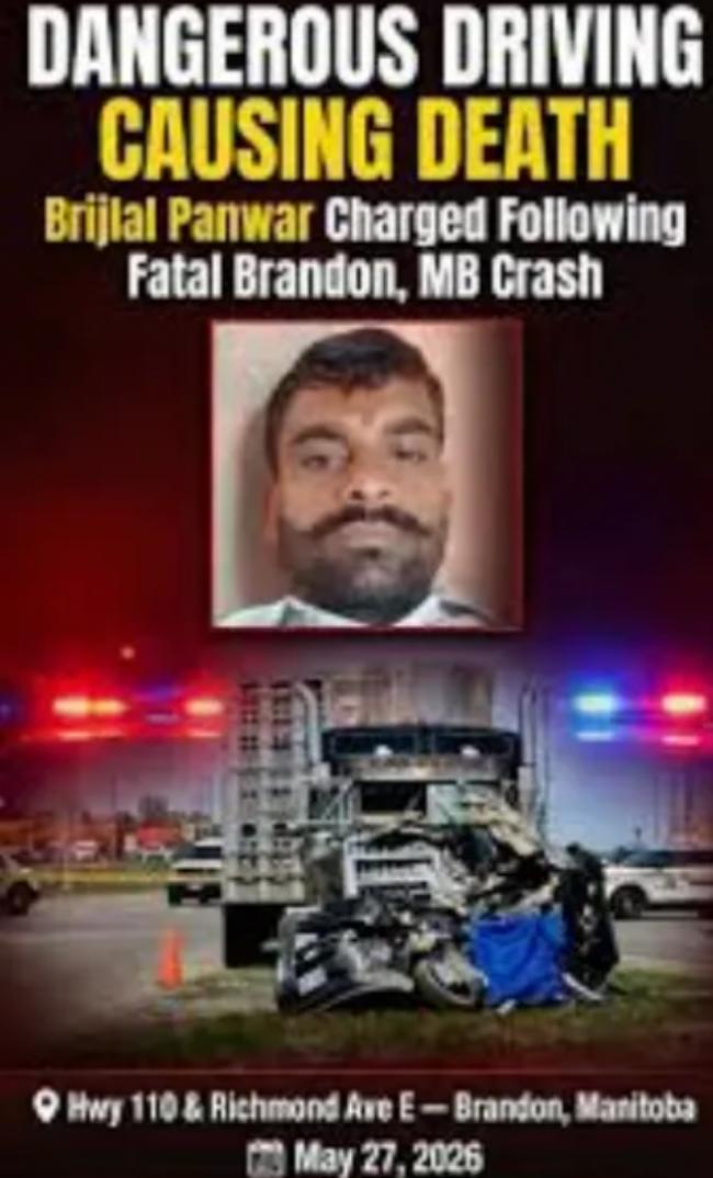 惨烈: 印度卡车司机违规撞死加拿大华人妈妈!