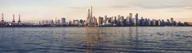 美翻! 温哥华315米第一高楼来了 观景台免费打卡