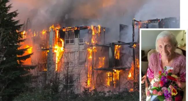 卑诗安老院火灾 105岁祖母被遗忘楼梯间身亡 卑诗安老院火灾 105岁祖母被遗忘楼梯间身亡
