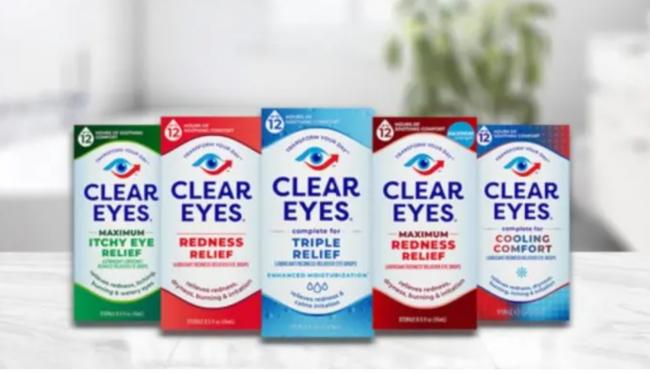 Clear Eyes眼药水疑似存在污染风险 FDA紧急召回
