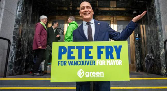 绿党执掌温哥华! 她差点成首位列治文华裔市长